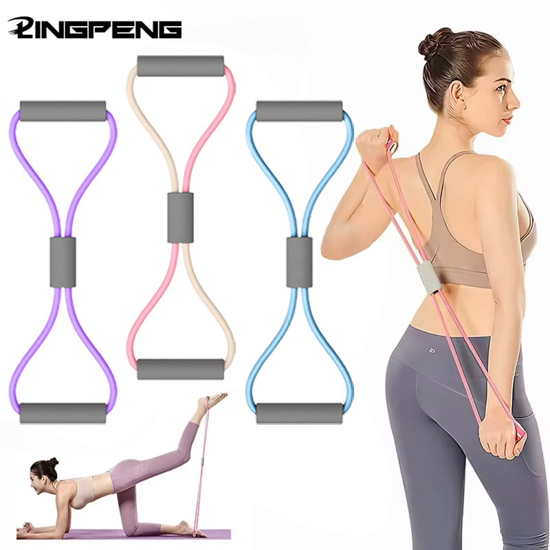 Banda elástica para gimnasio e - Yoga Fitness Resistance Band reseña y precio