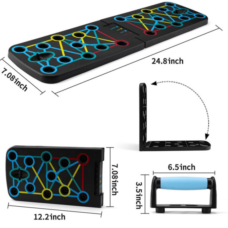 Set de tabla para ejercicios e - Push Up Board reseña y precio