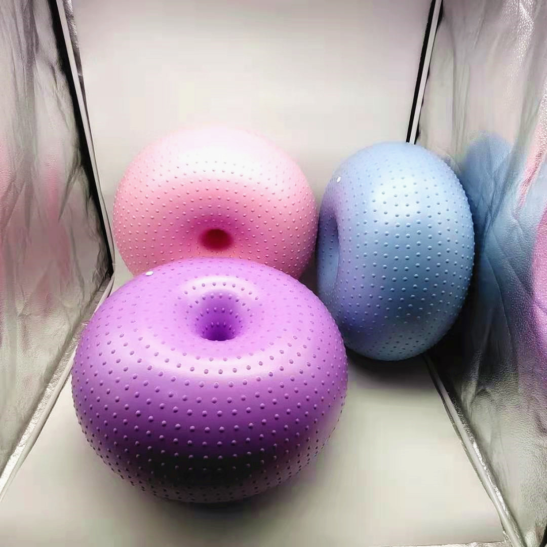 Bola de Yoga grande y gruesa,  - Yoga Fitness Apple reseña y precio