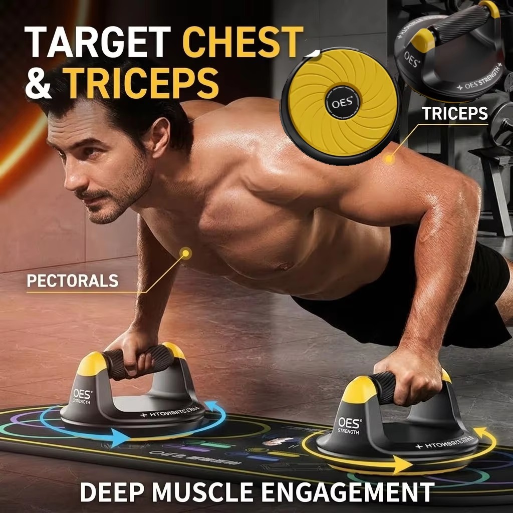 360 °   Tabla de entrenamiento - Push Up Board reseña y precio